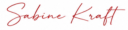 Unterschrift: Sabine Kraft